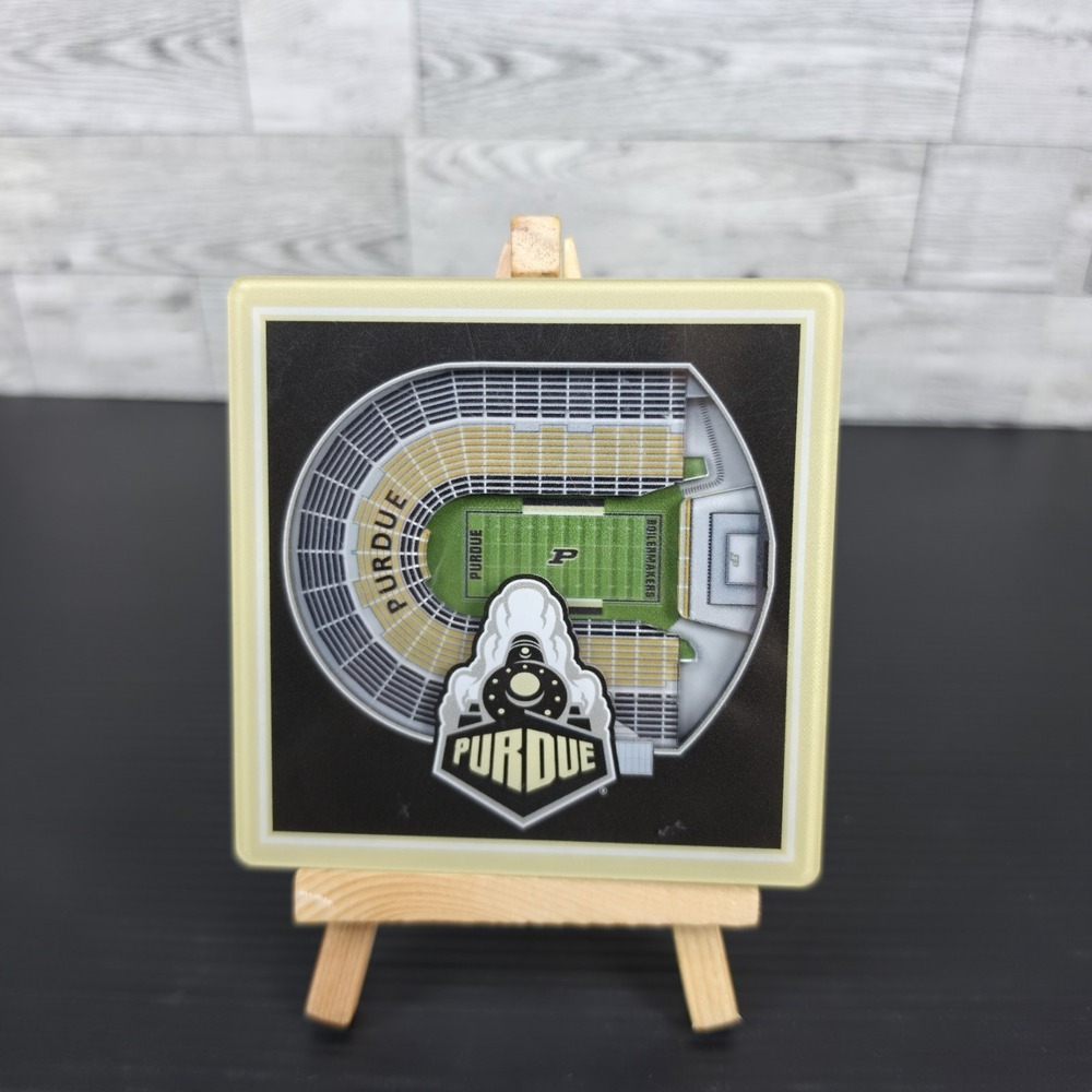 NCAA Purdue Boilermakers 3D‎ Stadiumviews Coaster